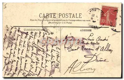 LYON — Statua Carnota, plac Republiki — LL. n°148 — Rewers