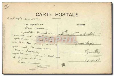 Lyon — Plac Carnota — Pomnik Republiki — J. R. — Rewers