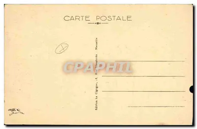 La Ciotat — Nossa Senhora da Guarda — editor Cigogne, Marselha, n° 669 — Verso