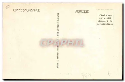 Les Saintes-Maries — scena z łodzi z trzema nagościami — Gervais, Muzeum Longchamp, Marsylia — Rewers