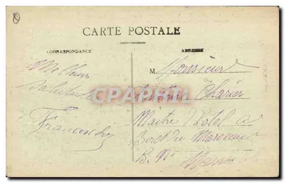 MARSEILLE — La Porte d'Aix i Grand Chemin d'Aix — A. C. — Rewers