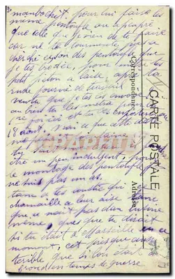 Marselha — A Porta de Aix — E.L. n° 669 — Verso