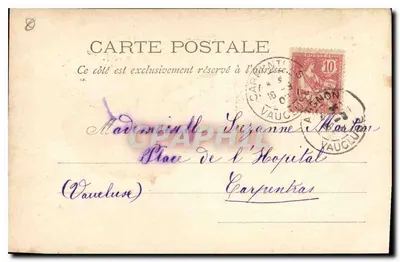 Marseille — Brama Aix — nieznany wydawca, nr 17 — Rewers