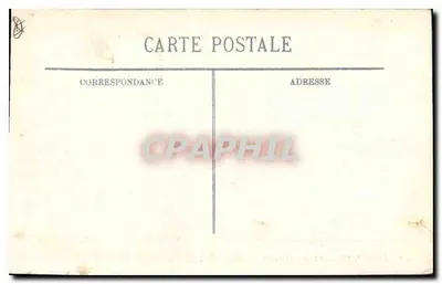 Marselha — Praça de Aix e o Arco do Triunfo — editor desconhecido, n° 10 — Verso