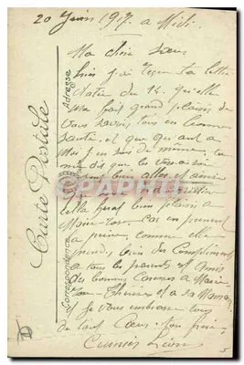 Vie-Thann — L'Église — Abside. Édition N. Girod — Verso