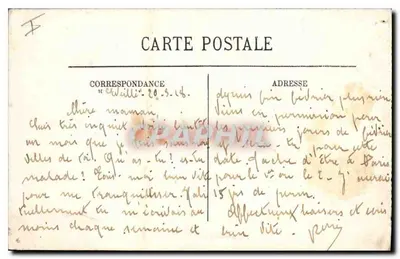 Biarritz — Uitzicht richting Villa Belza — LL. n° 248 — Achterkant