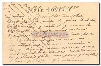 Biarritz - Effet de nuit — Au fond : Les Pyrénées espagnoles — L. Jugrand, photo — Verso