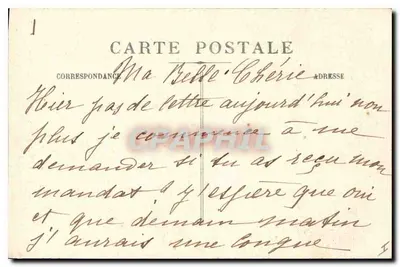 Biarritz - A Rocha da Virgem — Ida - L. Jugand, foto — Verso