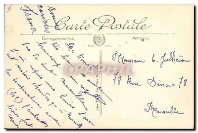 Biarritz — Os Banhos do Port-Vieux perto do Rocher de la Vierge — LL — Verso