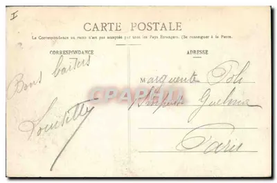 Boulogne-sur-Mer — Full Sea — Wave Effect — L. D., B., 656 — Back