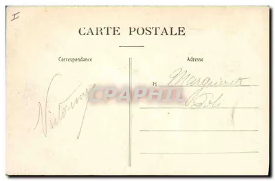 Boulogne-sur-Mer — Tempête — Éditeur Stév-nard, n° S. 615 — Verso