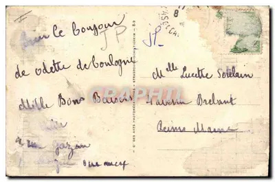 Boulogne-sur-Mer — O Casino — Vista geral — LL 316 — Verso
