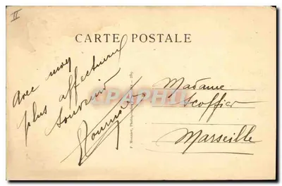 Les Bossons i Mont-Blanc — Foto Monnier — Rewers