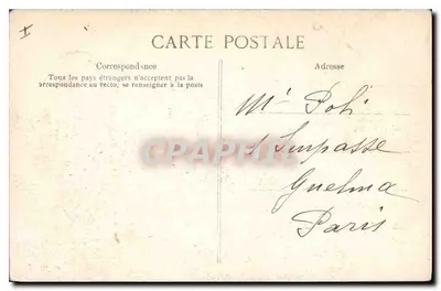 Le Havre — A Nova Ponta em Tempestade — Editor: 135bis — Verso