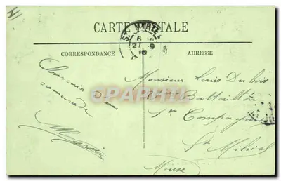 Le Havre — Durante a Tempestade — LL — Verso