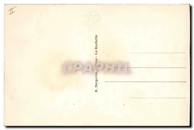 Bayonne — O Castelo Velho — R. Bergevin, editor La Rochelle — Verso