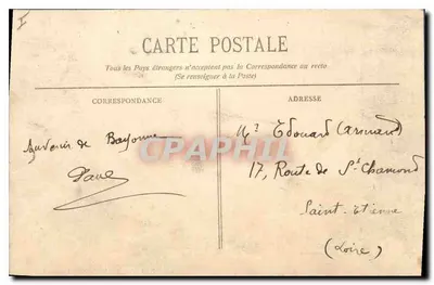 Bayonne - O Castelo Velho — editor BR-2603 — Verso