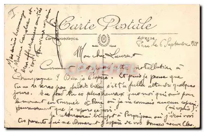 Pau — Zamek widziany z Jurançon — LL. n°25 — Rewers