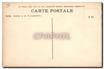 Pau — Palais d'Hiver, vista da fronte — C.C. 12 — Verso