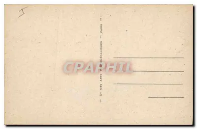 Igreja de São José — Pau — série .105 — editor Bilhete postal antigo — Verso