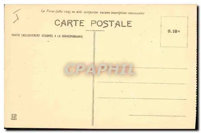Pau - Zamek Henri IV i Pic du Midi d'Ossau — Fototypia Labouche Frères, Toulouse — Rewers