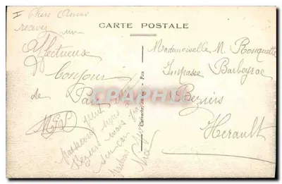 Pau — O Castelo de Henrique IV — Facha principal — C.C. 187 — Verso