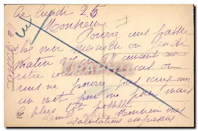 Pau - O Bulevar dos Pirineus — n°363 — Verso