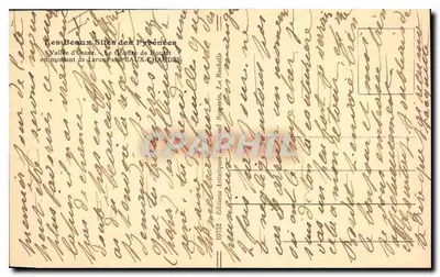 Gouffre de Houart — Vale do Ossau — Editor Ramuntcho — Verso
