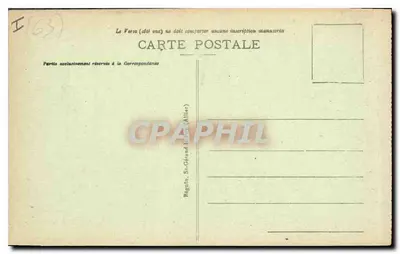 Royat-les-Bains — Katedra i fontanna — Wydawca Loyal, nr 4274 — Rewers