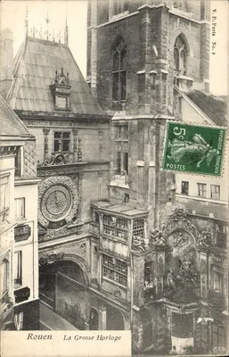 Rouen — La Grosse Horloge — V.P. Paris No.8