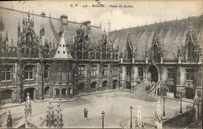 Rouen — Palais de Justice — C.V. 376