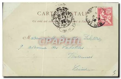 Rouen — Pałac Sądowy — ND Phot — Rewers