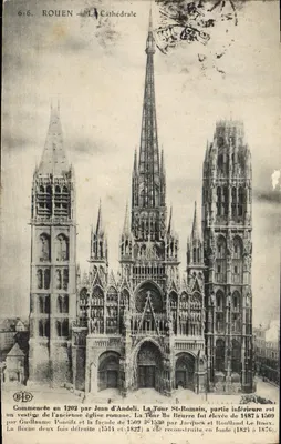 Rouen — La Cathédrale — Éditeur E.P.D. n°616