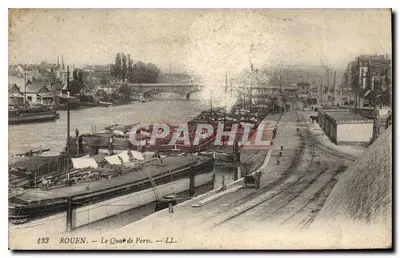 Rouen — Le Quai de Paris — LL. — n°133