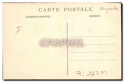 Biarritz — Efecto de ola en la Digue du Rocher de la Vierge — No 68 — Reverso