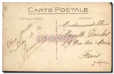Biarritz - L'Atalaye bij stormweer - LL — Achterkant