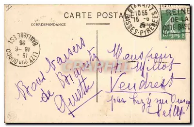 Biarritz (Laag-Loire) - De Roche van de Maagd — Achterkant