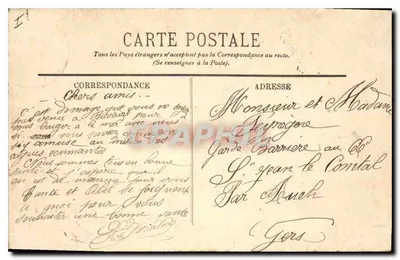 Biarritz — Efeito de Ondas — LL. — n°240 — Verso