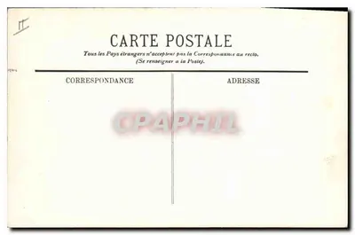 Biarritz — Rocher de la Vierge i mostek — LL. N°10 — Rewers