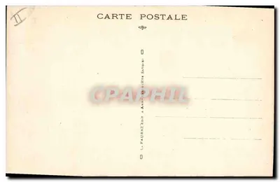 Chamonix-Mont-Blanc — Ferrovia do Montenvers e Cadeia das Aiguilles Rouges — L. Fauraz, Annecy (Alta Saboia) — Verso