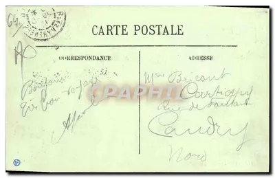 Pau — Vista geral em direção à Igreja de São Jacó — LL. n°218 — Verso