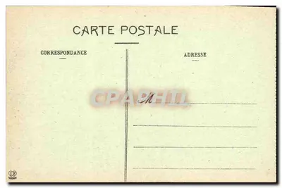 Pau - Nowa Taras na Placu Królewskim i część Wschodnia łańcucha Pyrenée — fototypia Labouche Frères, Toulouse, nr 677 — Rewers