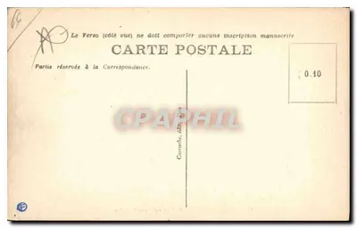 Widok na Jurançon i Bulwar Pyrenes — Pau — C.C. - 14 — Rewers
