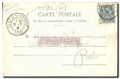 NARBONNE - Panorama miasta - M. P. Fot. - Baisers — Rewers