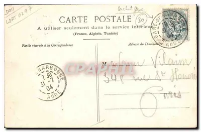 Narbonne, Katedra św. Justa — Widok z zewnątrz — wydawnictwo Lanson, Narbonne — Rewers