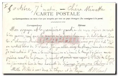 Troyes — O Hotel de Vauluisant — Coleção T. G. — Verso