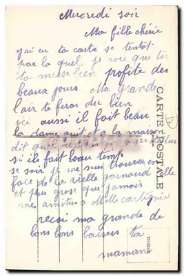 Fouras — 'Les Sapinettes' w kierunku Wyspy Aix — wydawca nieznany, nr 13132 — Rewers