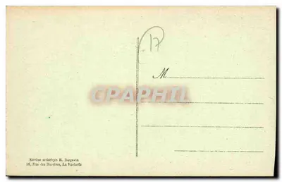 Fouras-les-Bains widziane z dala — widok morski z jachtem — wydawca R. Bergevin, n° 4640 — Rewers
