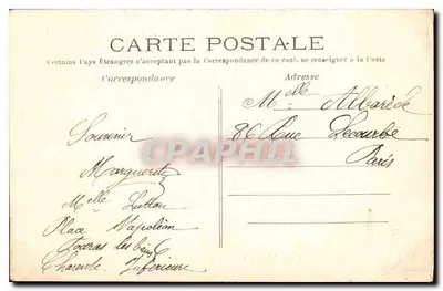 Fouras-les-Bains — Sémaphore — F.A. 2186 — Rewers