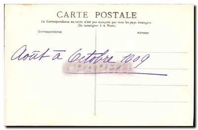 Fouras - La Coue - Les Rochers — L. C. — n° 143 — Verso